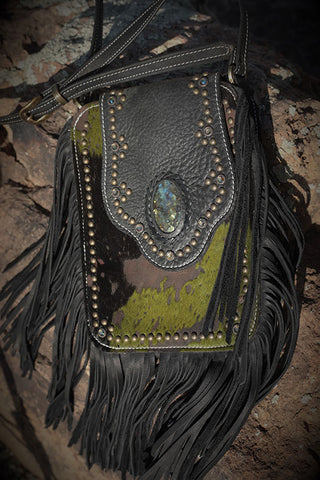 Crazy Horse Bag - Army Green Acid Washed