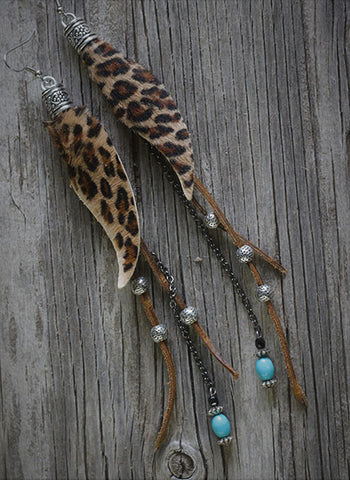 Cheetah Earrings