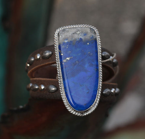 Lapis Lazuli Cuff