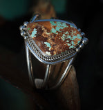 Royston Turquoise Large Sterling Silver Cuff